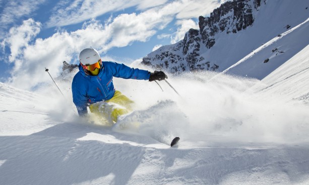 Snowboarden und Skifahren mitten in Ski amadé